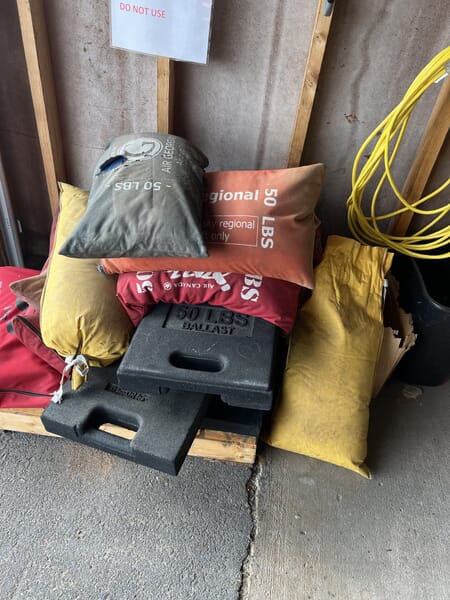 Defunct Airline Ballast Collection