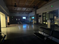 Overnight at the PRC Gate Holdroom