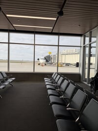 CRJ Parked at MCW